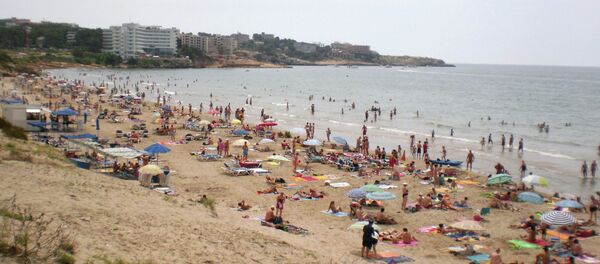 Une plage de la Costa Daurada, en Catalogne - Sputnik Afrique