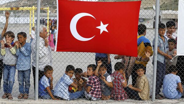 La crise migratoire, seul point commun dans les relations UE-Turquie - Sputnik Afrique