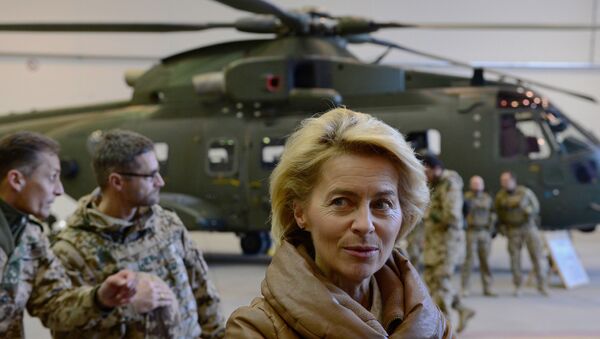 La ministre allemande de la Défense Ursula von der Leyen - Sputnik Afrique
