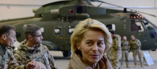 La ministre allemande de la Défense Ursula von der Leyen La ministre allemande de la Défense Ursula von der Leyen - Sputnik Afrique