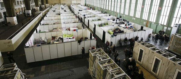Un centre d'accueil des réfugiés à Berlin - Sputnik Afrique
