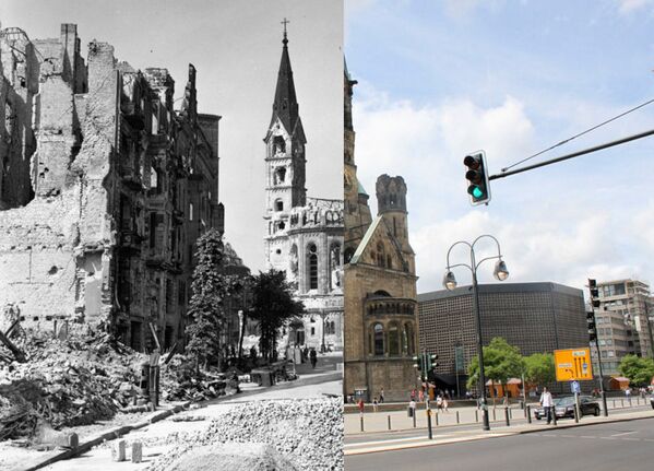 Berlin, Allemagne. 1945 et aujourd'hui. - Sputnik Afrique