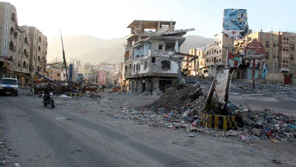 Les bâtiments détruits au Yémen - Sputnik Afrique