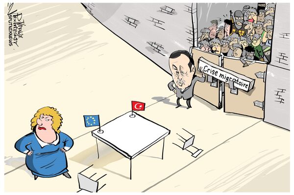 Régime sans visas: seulement si Ankara respecte les exigences de l'UE Régime sans visas: seulement si Ankara respecte les exigences de l'UE - Sputnik Afrique
