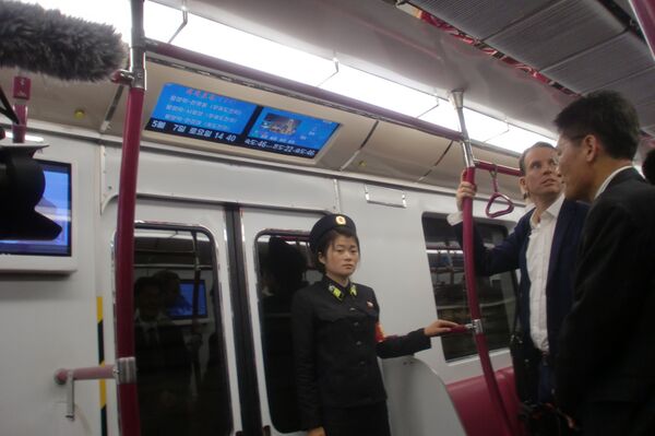 Le métro de Pyongyang  - Sputnik Afrique