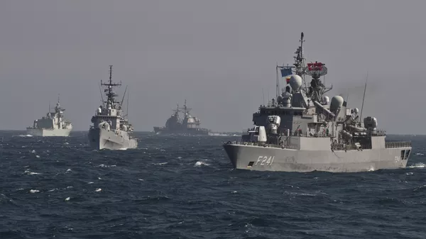 Des navires de l'Otan lors d'exercices en mer Noire (archive photo) - Sputnik Afrique