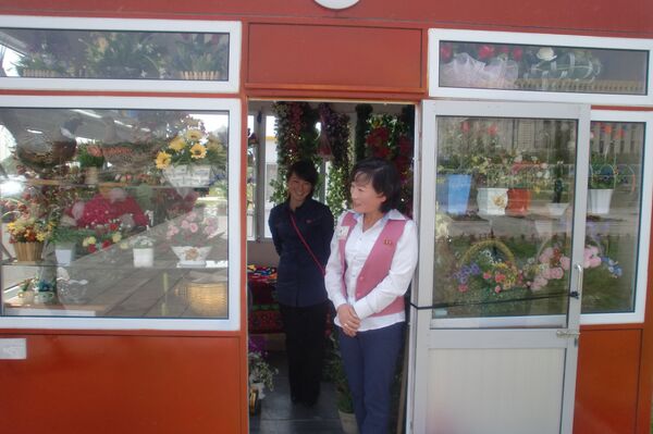 Un kiosque à Pyongyang - Sputnik Afrique