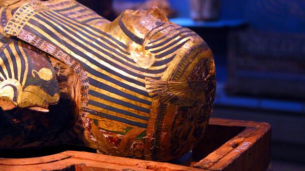 Sarcophage égyptien. Image d'illustration - Sputnik Afrique