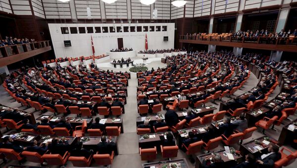 Le parlement turc - Sputnik Afrique