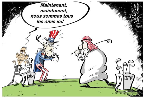 Les USA doivent plus de 110 milliards de dollars à l'Arabie saoudite - Sputnik Afrique