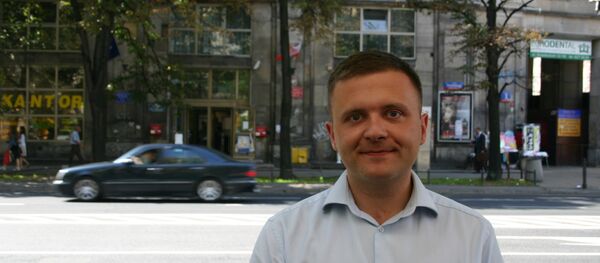 Mateusz Piskorski, le président du parti polonais Zmiana - Sputnik Afrique