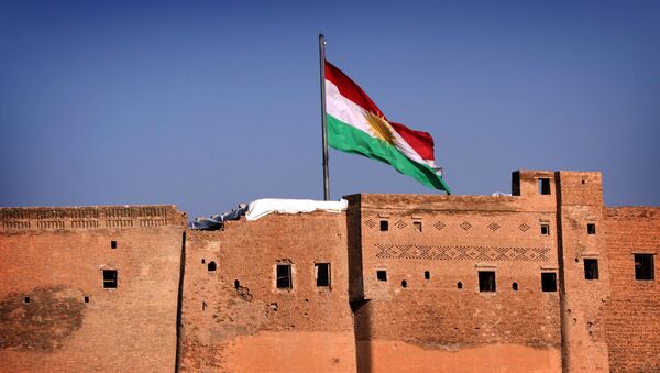 drapeau du Kurdistan - Sputnik Afrique