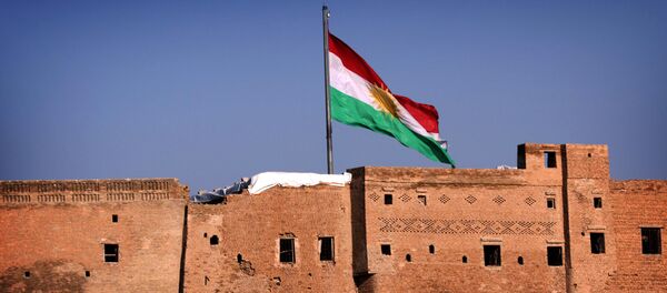 drapeau du Kurdistan - Sputnik Afrique