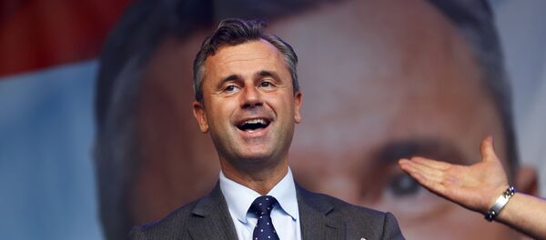 Le candidat de droite à la présidentielle autrichienne, Norbert Hofer - Sputnik Afrique