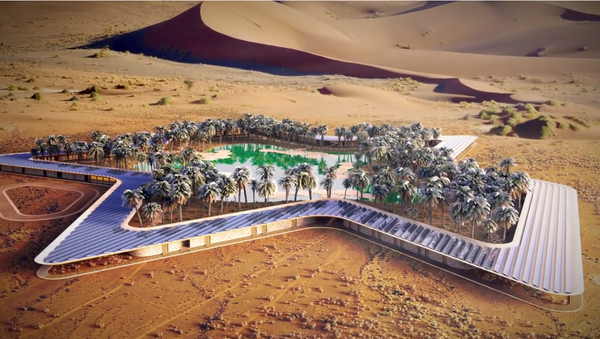 Un hôtel original au beau milieu… d'un désert - Sputnik Afrique
