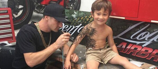 Les tatouages de Benjamin Lloyd - Sputnik Afrique