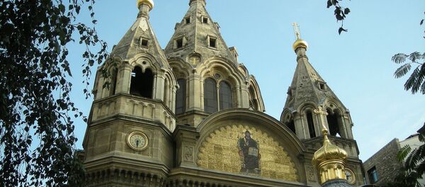 La cathédrale Saint-Alexandre-Nevsky à Paris relevant de l'exarchat du Patriarcat de Constantinople - Sputnik Afrique