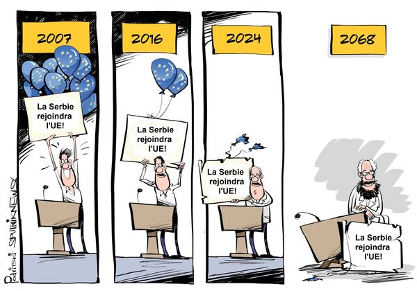 Bien sûr que vous allez adhérer à l'UE! Mais dans 133 ans... - Sputnik Afrique