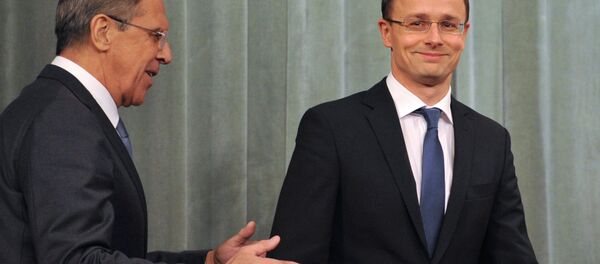 Rencontre de Segueï Lavrov et de Peter Szijjarto à Budapest - Sputnik Afrique