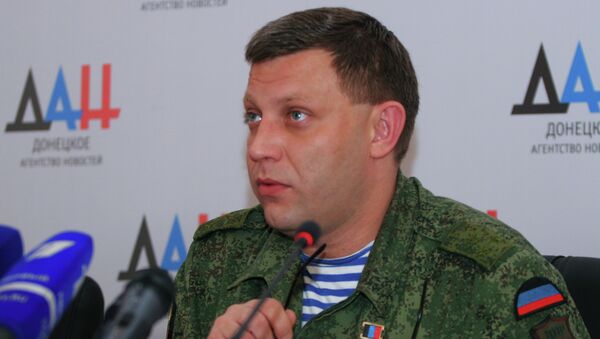 Le premier ministre de la République populaire de Donetsk Alexandre Zakhartchenko - Sputnik Afrique