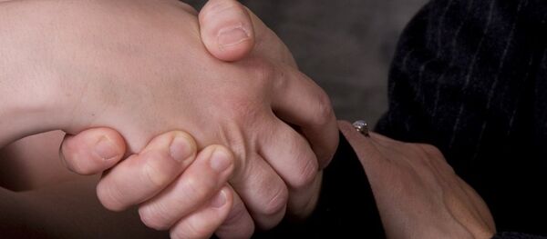 Poignée de main. Image d'illustration - Sputnik Afrique