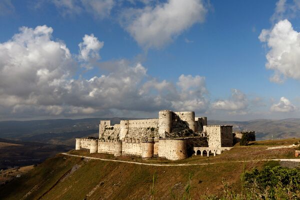 Krak des Chevaliers, une forteresse unique dans la province de Homs - Sputnik Afrique