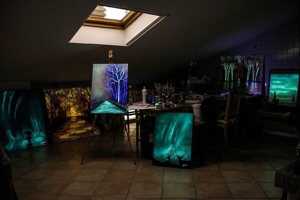 Les tableaux de Cristoforo Scorpiniti  - Sputnik Afrique