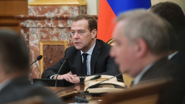 Премьер-министр РФ Д. Медведев провел заседание правительства РФ - Sputnik Afrique