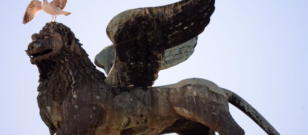 Le lion de Saint-Marc, symbole de Venise - Sputnik Afrique