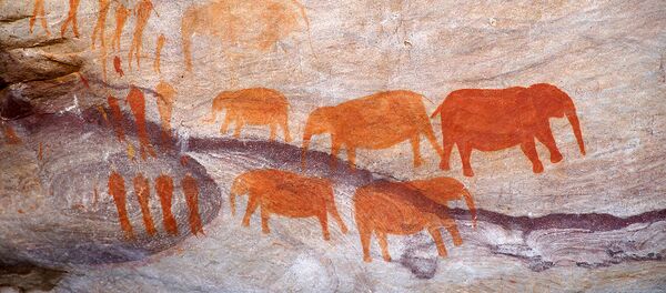 Des peintures rupestres - Sputnik Afrique