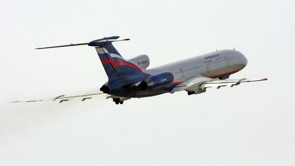Un Tupolev Tu-154M d'Aeroflot - Sputnik Afrique