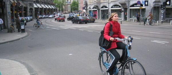 une cycliste néerlandaise - Sputnik Afrique