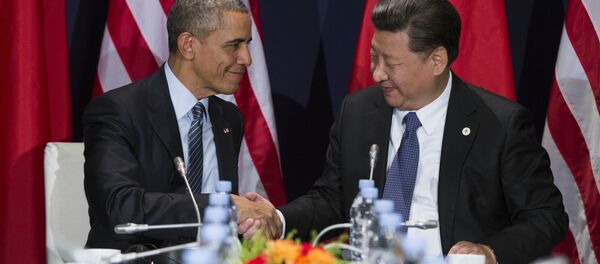 Barack Obama et Xi Jinping - Sputnik Afrique