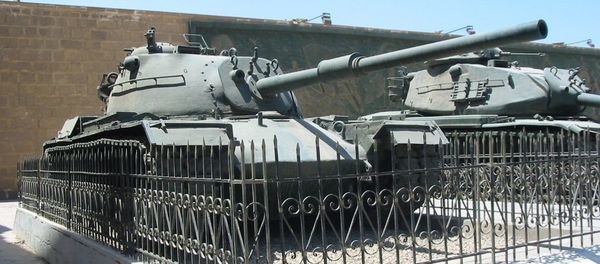 Israeli M48 tank captured by Egypt in 1973 Israeli M48 tank captured by Egypt in 1973 - Sputnik Afrique