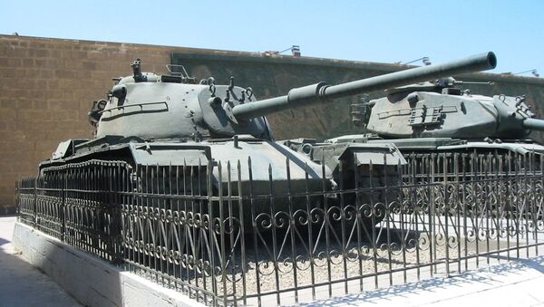 Israeli M48 tank captured by Egypt in 1973 - Sputnik Afrique