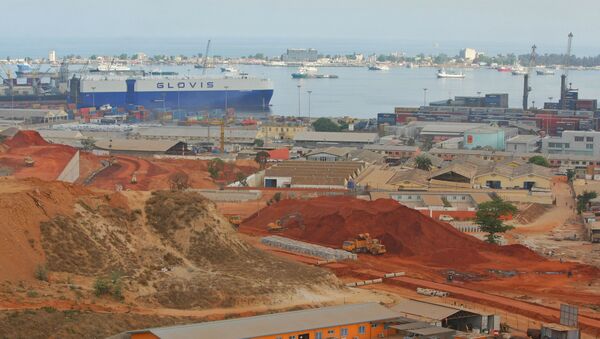 Vue du port commercial de Luanda - Sputnik Afrique