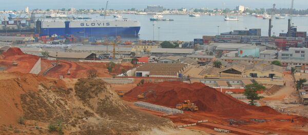 Vue du port commercial de Luanda - Sputnik Afrique