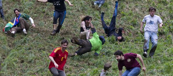 Une course au fromage très revigorante - Sputnik Afrique