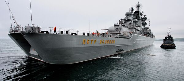 Le croiseur nucléaire lance-missiles Pierre le Grand (Petr Veliki) - Sputnik Afrique