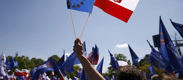 Manifestation en Pologne - Sputnik Afrique