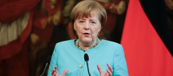 La chancelière allemande Angela Merkel La chancelière allemande Angela Merkel - Sputnik Afrique
