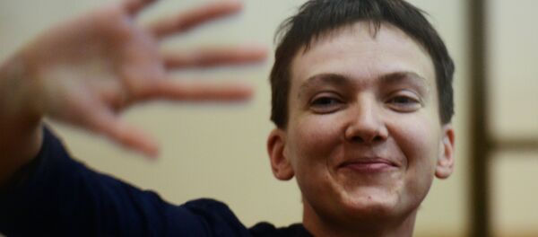 L’Ukraine ne lui suffit pas: Savtchenko entre sur la scène européenne - Sputnik Afrique