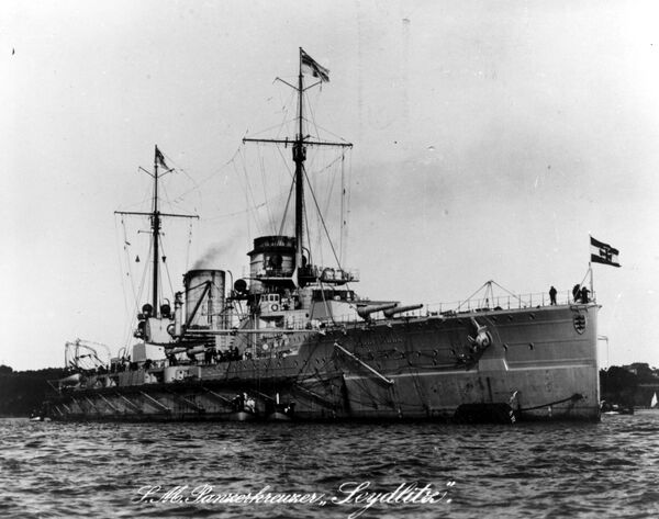 SMS Seydlitz, croiseur de bataille de la Marine impériale allemande - Sputnik Afrique