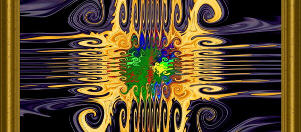 Micropuce.  Image abstraite - Sputnik Afrique