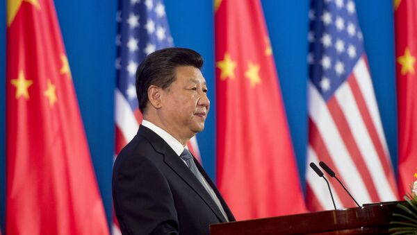 Xi Jinping intervenant lors de l'ouverture conjointe du 8e Dialogue stratégique et économique sino-américain (S&ED) - Sputnik Afrique