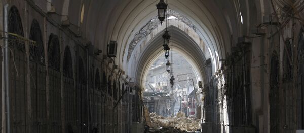 un marché en Syrie - Sputnik Afrique