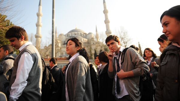 Des lycéens d'Istanbul - Sputnik Afrique