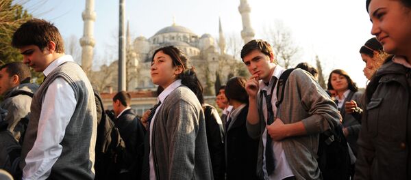 Des lycéens d'Istanbul - Sputnik Afrique