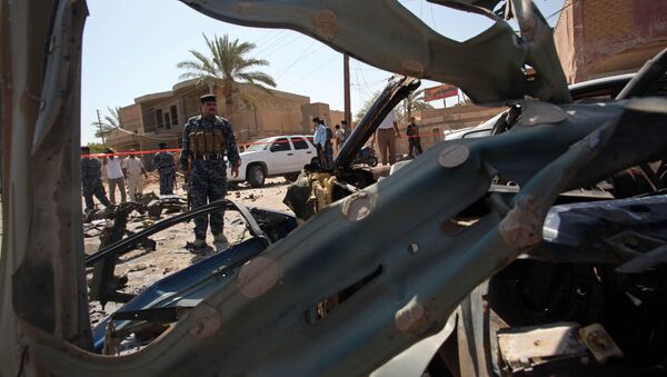 L'explosion d'un véhicule piégé en Irak, image d'illustration - Sputnik Afrique