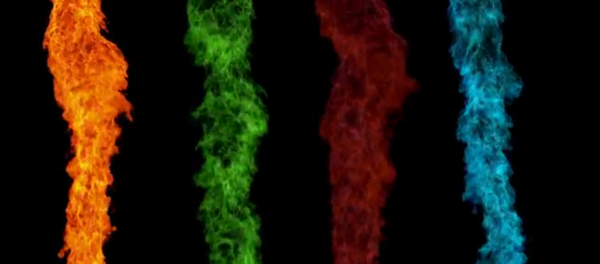 Slow Mo: une flamme colorée - Sputnik Afrique